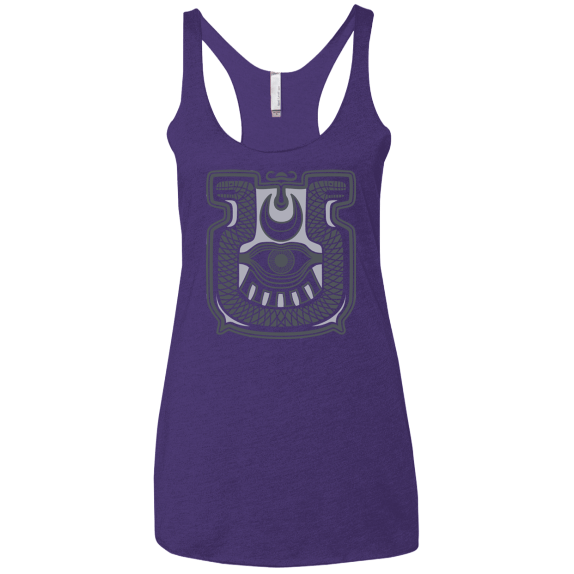 T-Shirts Purple / X-Small Tapestry of doom Women's Triblend Racerback Tank