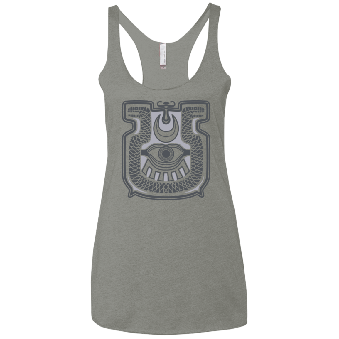 T-Shirts Venetian Grey / X-Small Tapestry of doom Women's Triblend Racerback Tank