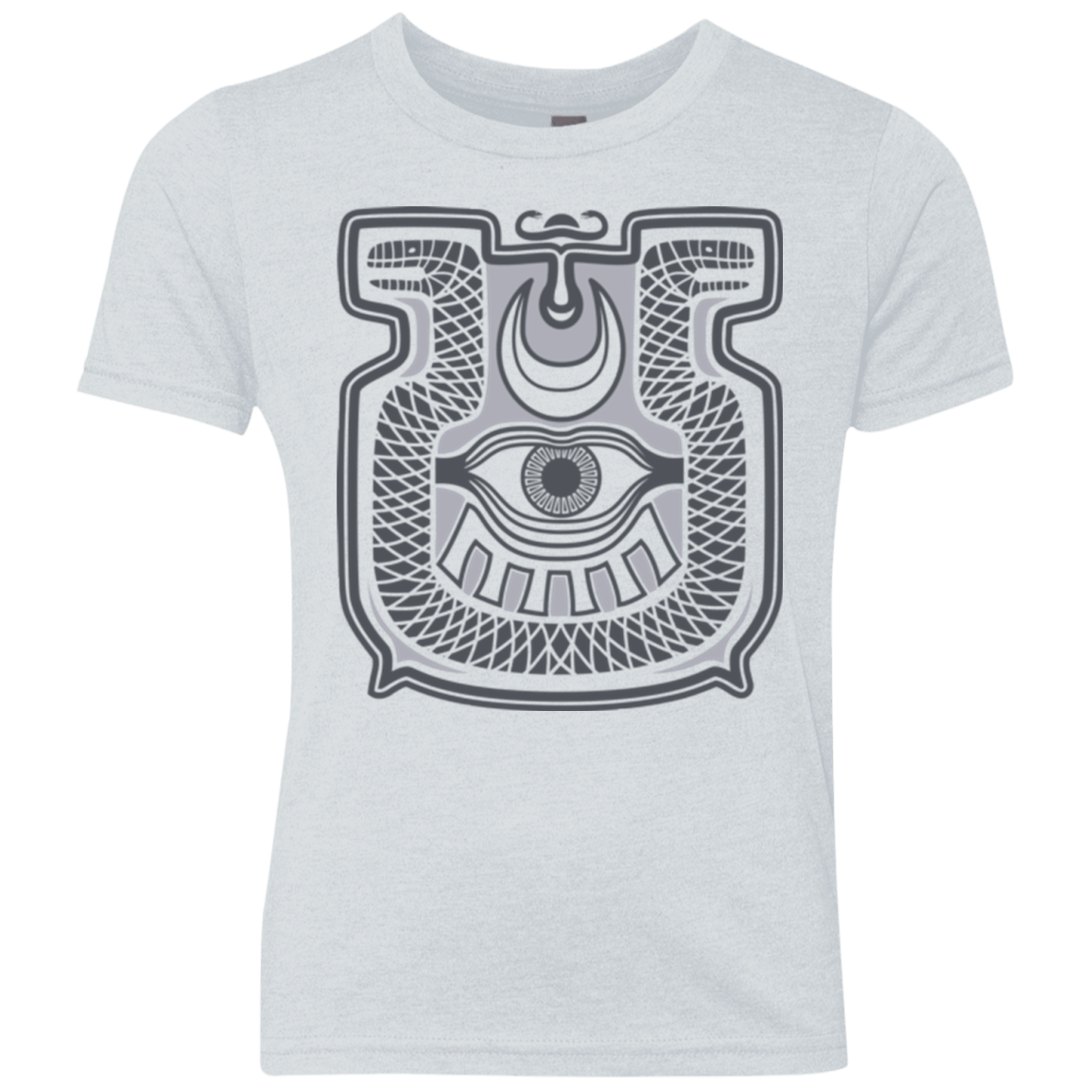 T-Shirts Heather White / YXS Tapestry of doom Youth Triblend T-Shirt