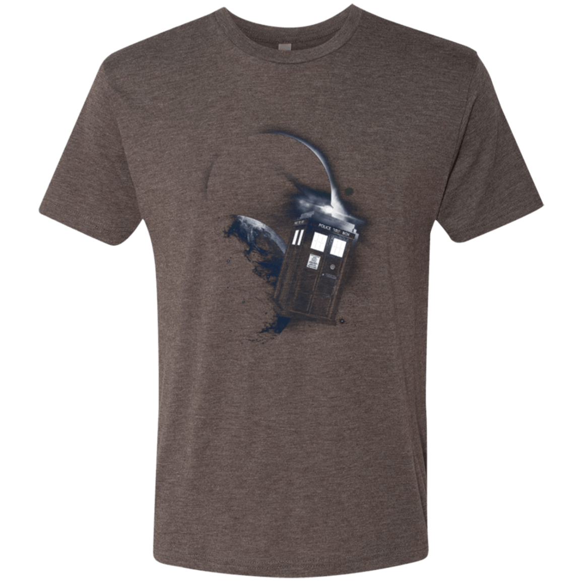 T-Shirts Macchiato / Small TARDIS 2 Men's Triblend T-Shirt