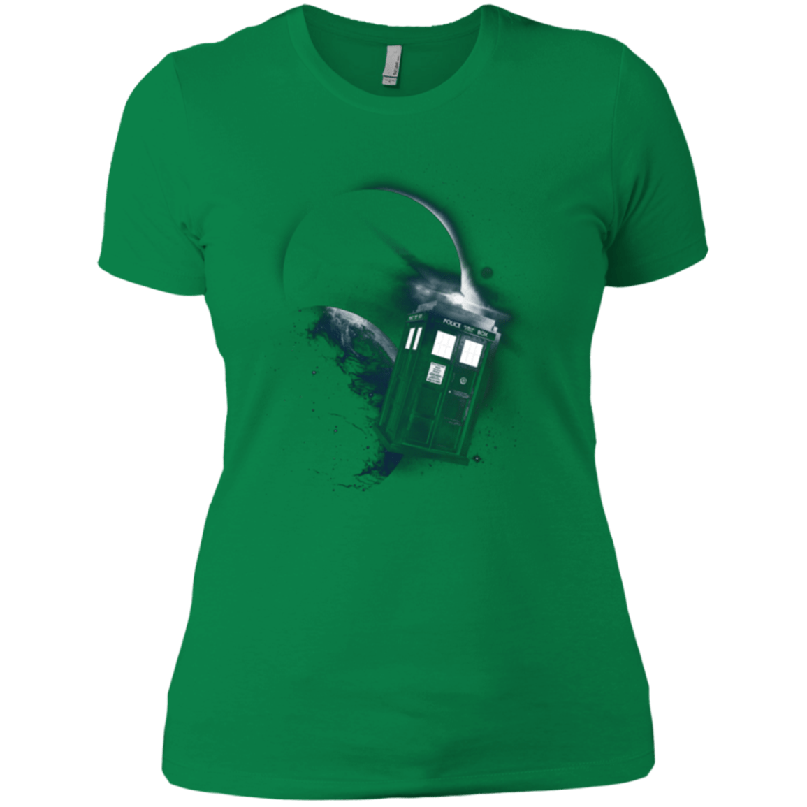 T-Shirts Kelly Green / X-Small TARDIS 2 Women's Premium T-Shirt