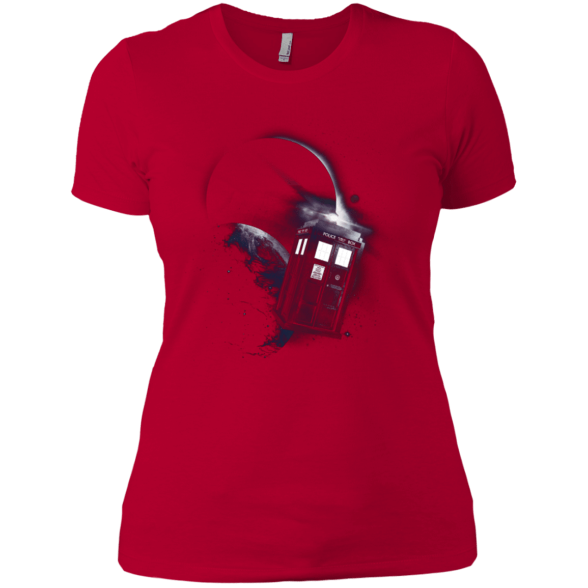 T-Shirts Red / X-Small TARDIS 2 Women's Premium T-Shirt