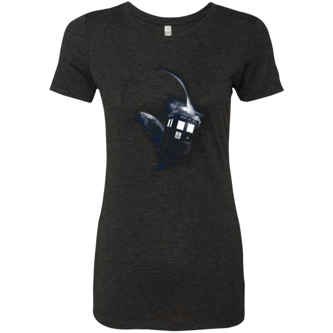 T-Shirts Vintage Black / Small TARDIS 2 Women's Triblend T-Shirt