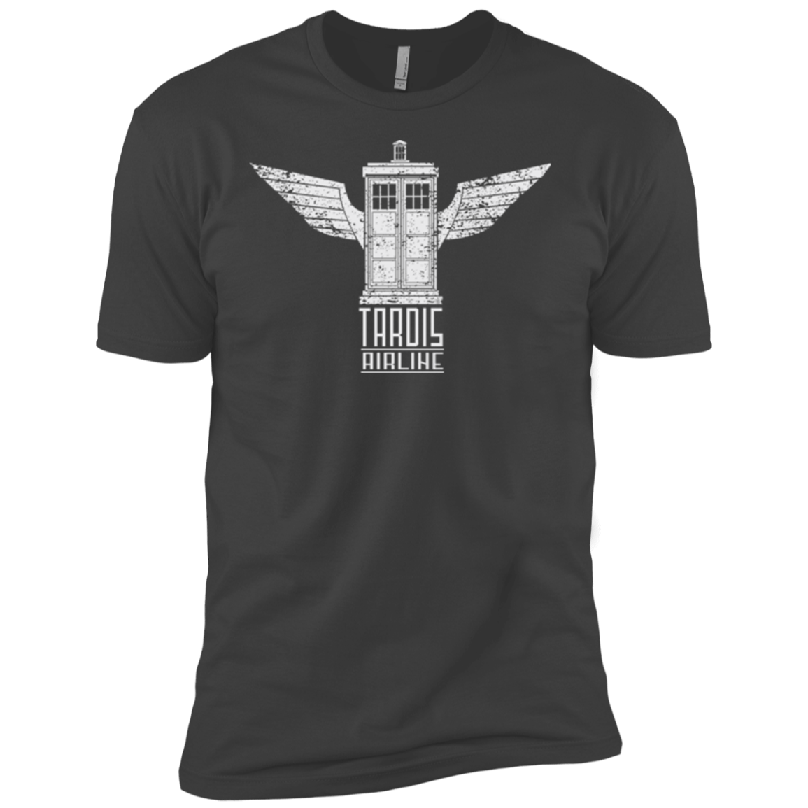T-Shirts Heavy Metal / YXS Tardis Airline Boys Premium T-Shirt