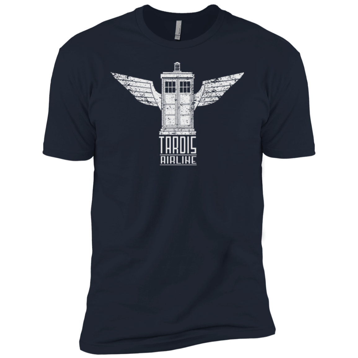 T-Shirts Midnight Navy / YXS Tardis Airline Boys Premium T-Shirt
