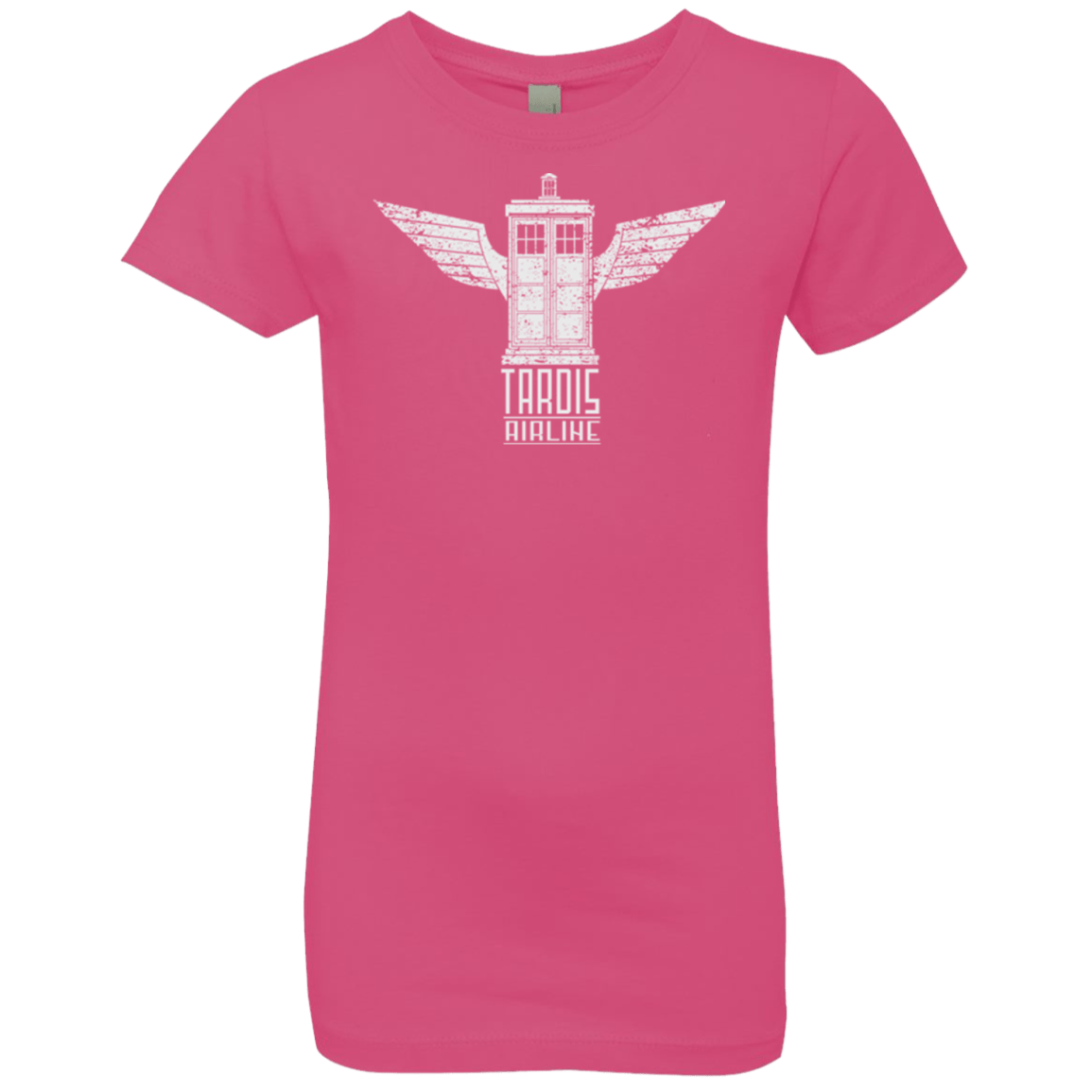 T-Shirts Hot Pink / YXS Tardis Airline Girls Premium T-Shirt
