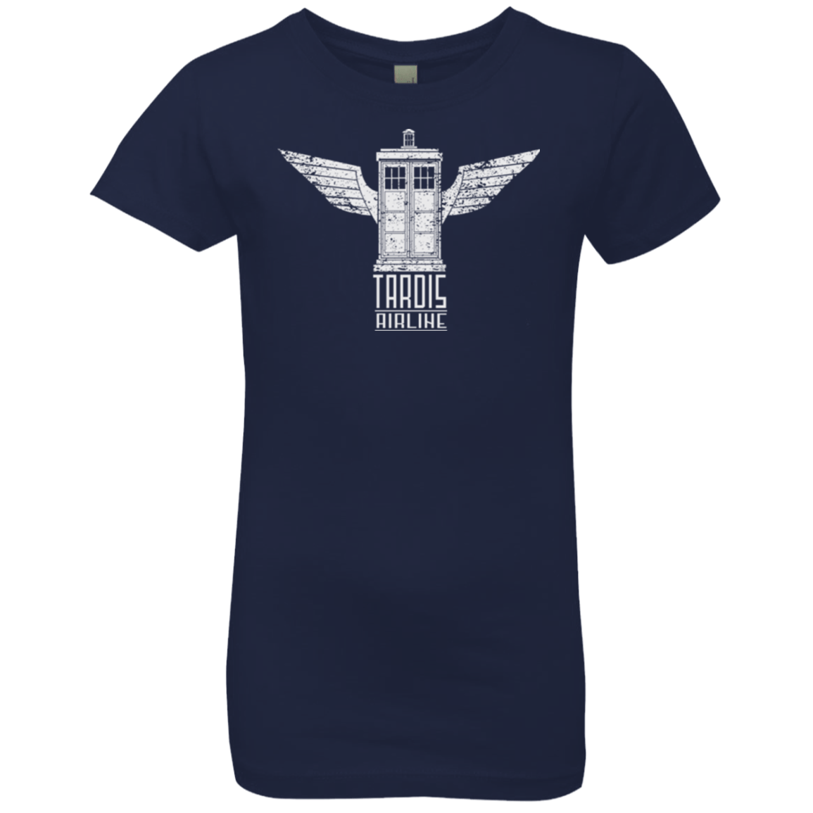 T-Shirts Midnight Navy / YXS Tardis Airline Girls Premium T-Shirt