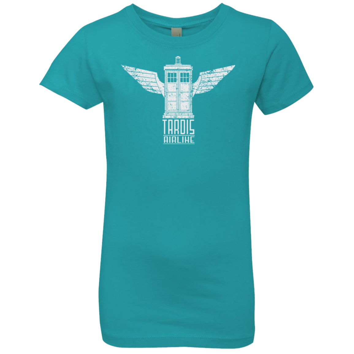 T-Shirts Tahiti Blue / YXS Tardis Airline Girls Premium T-Shirt