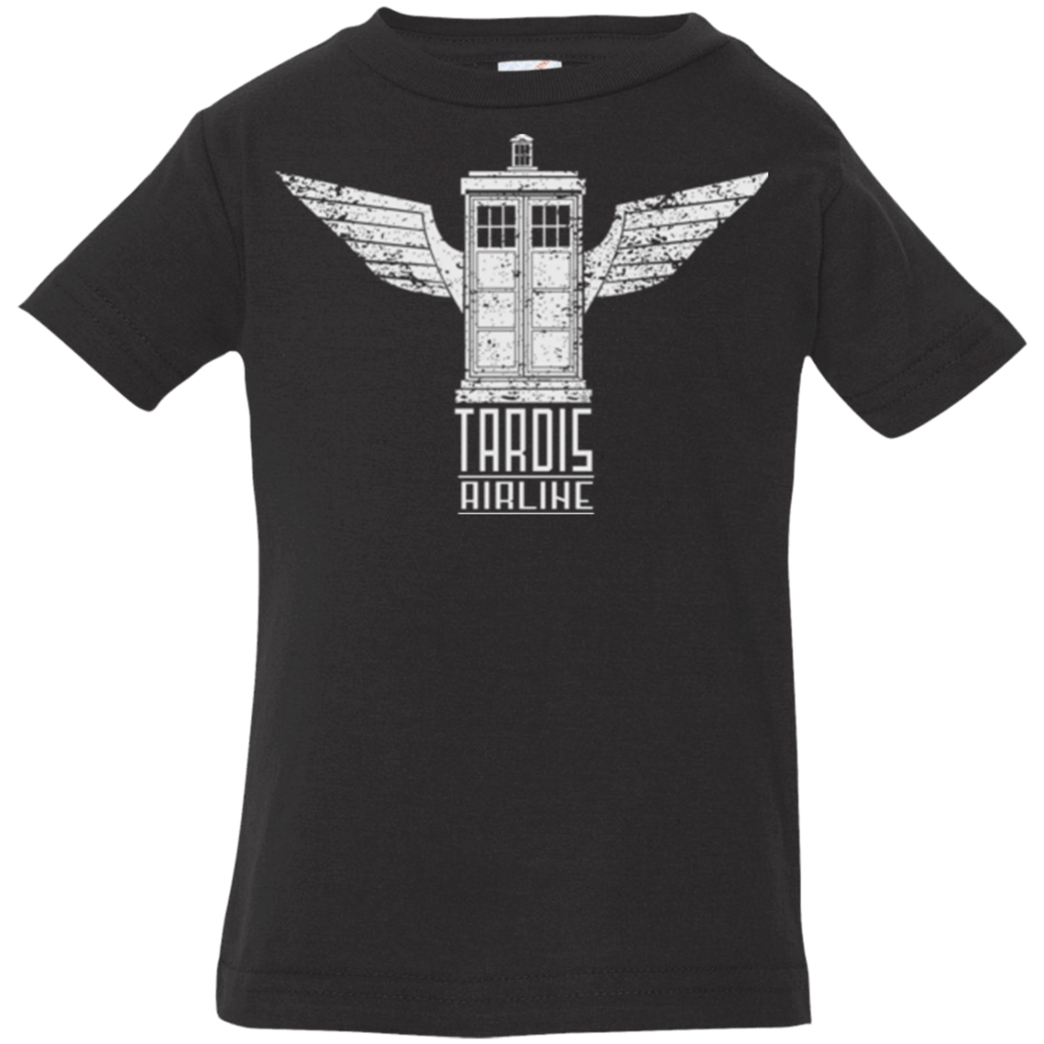 T-Shirts Black / 6 Months Tardis Airline Infant Premium T-Shirt