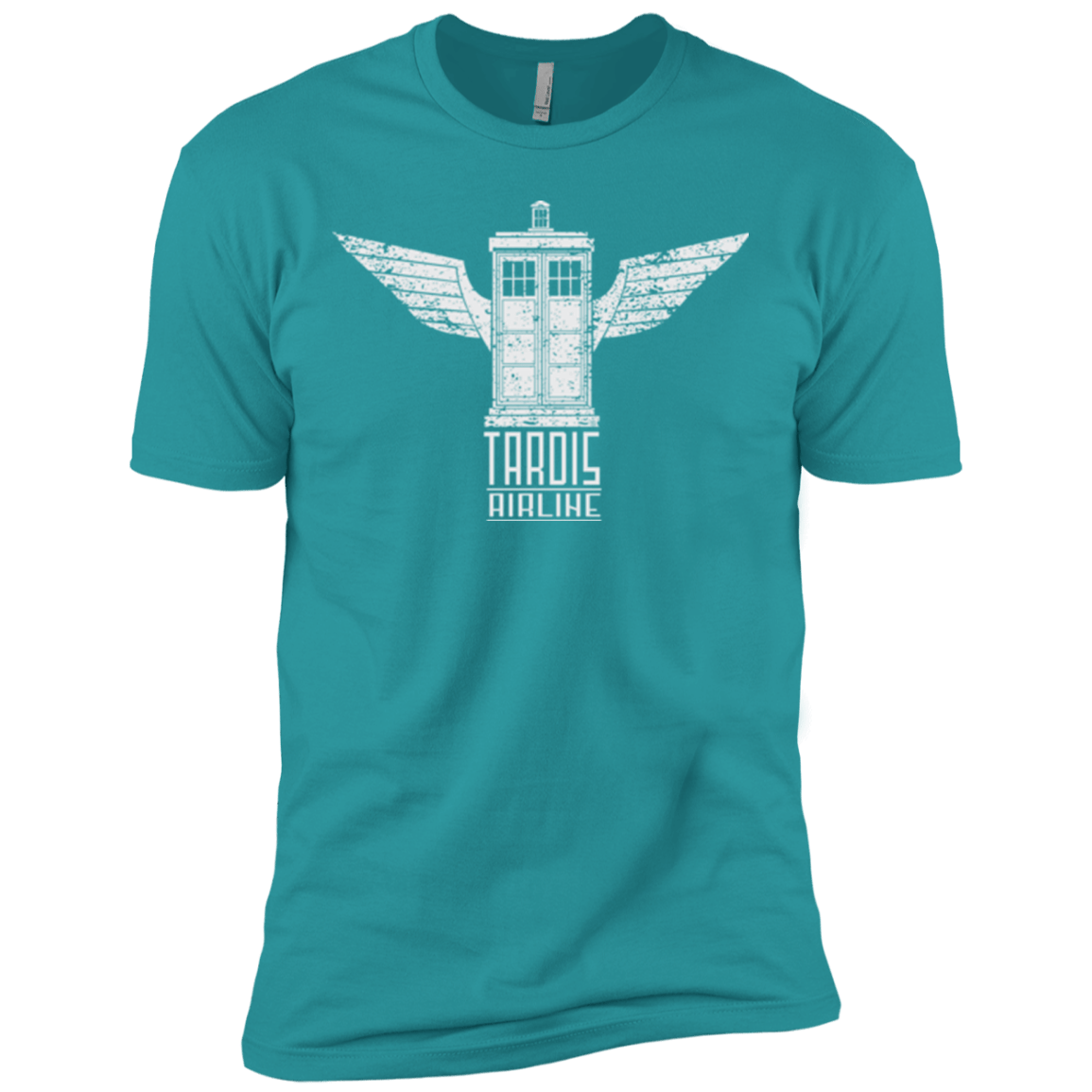T-Shirts Tahiti Blue / X-Small Tardis Airline Men's Premium T-Shirt