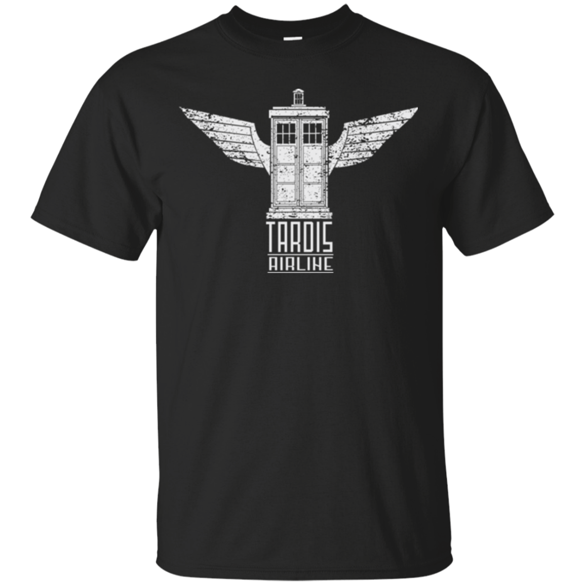 T-Shirts Black / Small Tardis Airline T-Shirt