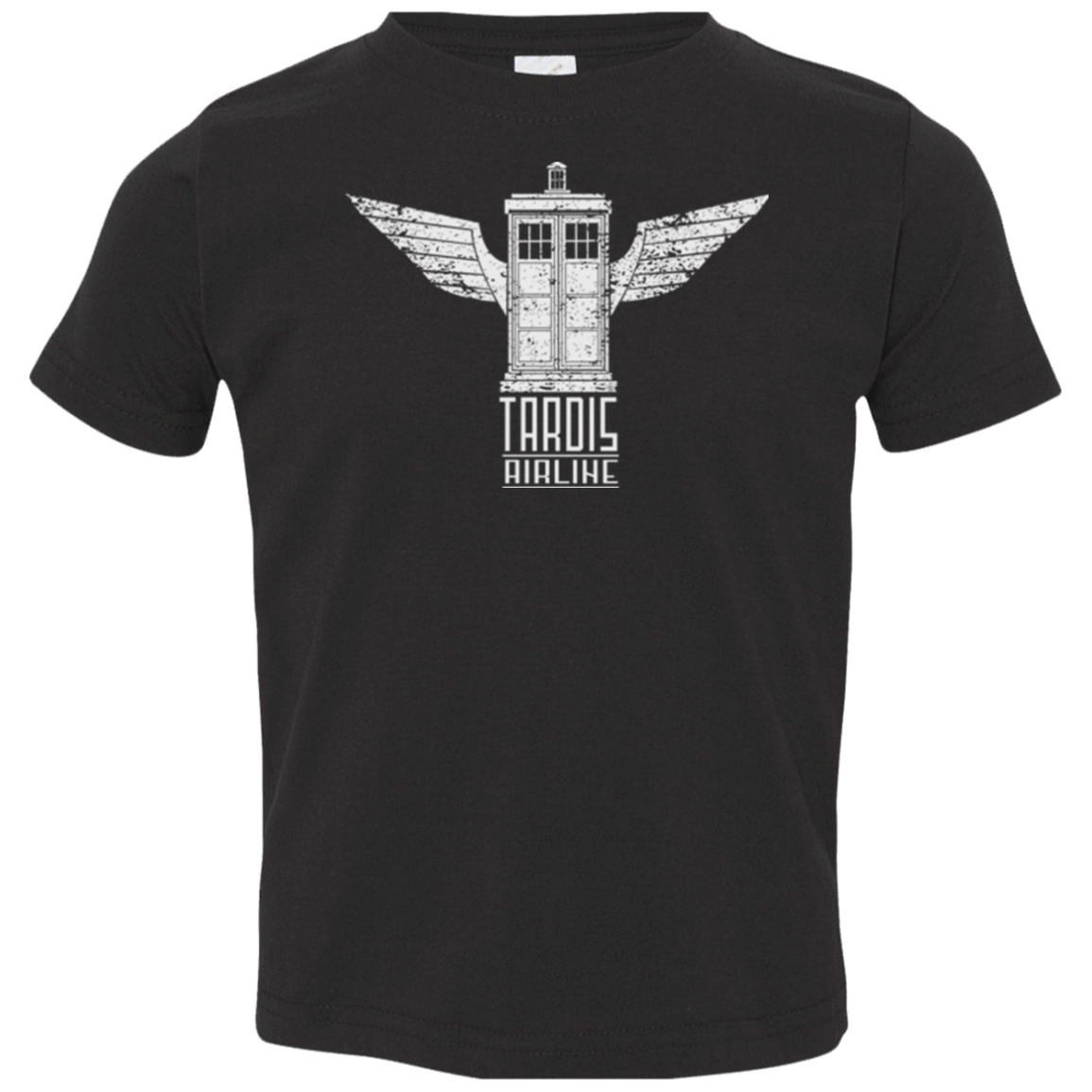 T-Shirts Black / 2T Tardis Airline Toddler Premium T-Shirt