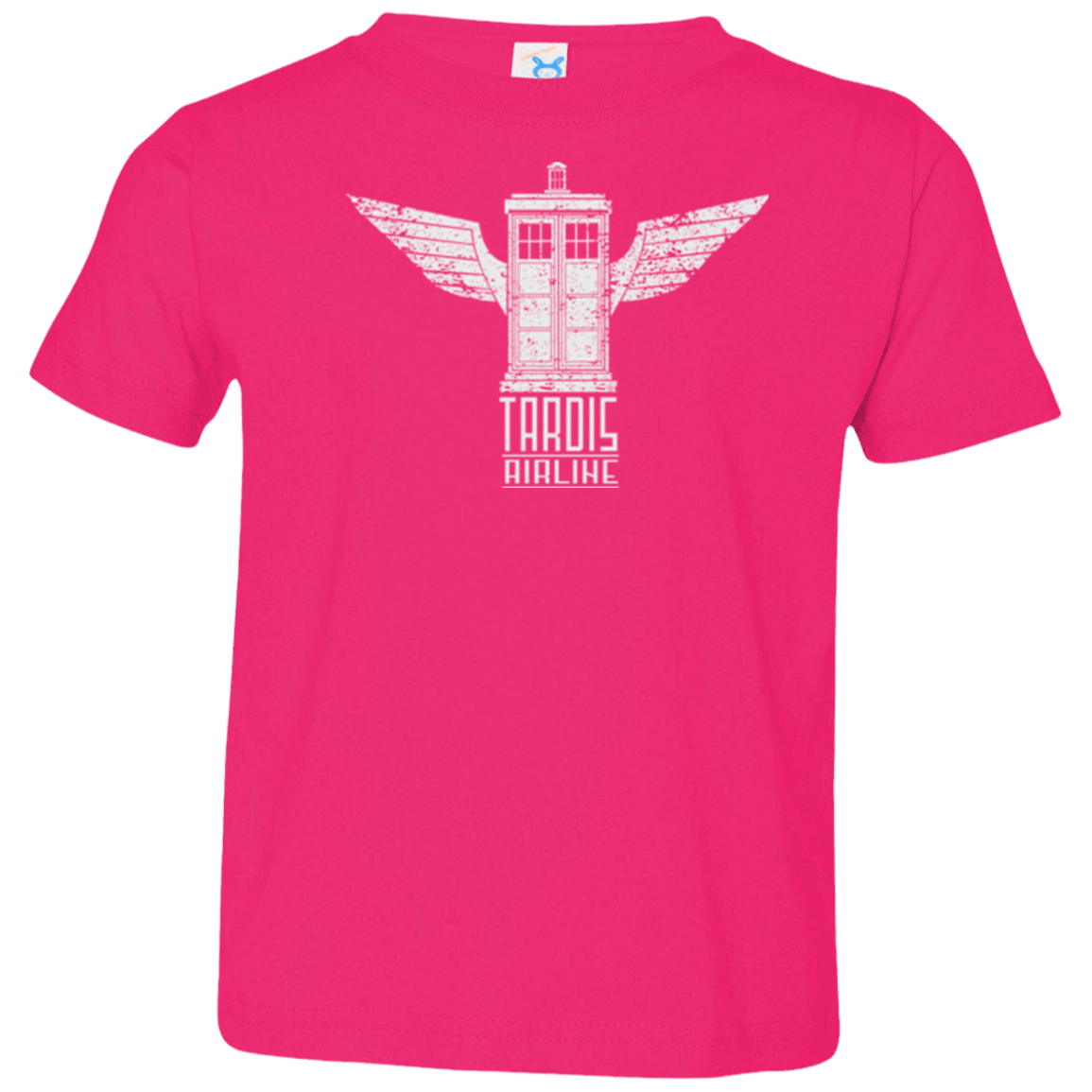 T-Shirts Hot Pink / 2T Tardis Airline Toddler Premium T-Shirt