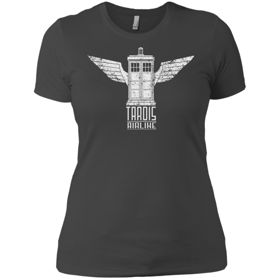 T-Shirts Heavy Metal / X-Small Tardis Airline Women's Premium T-Shirt