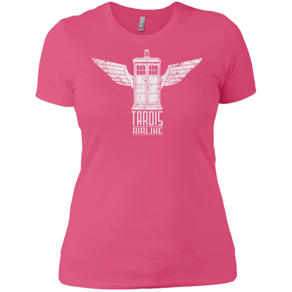 T-Shirts Hot Pink / X-Small Tardis Airline Women's Premium T-Shirt