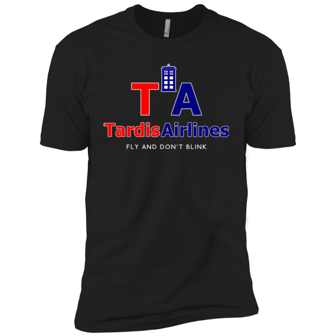 T-Shirts Black / YXS Tardis Airlines Boys Premium T-Shirt