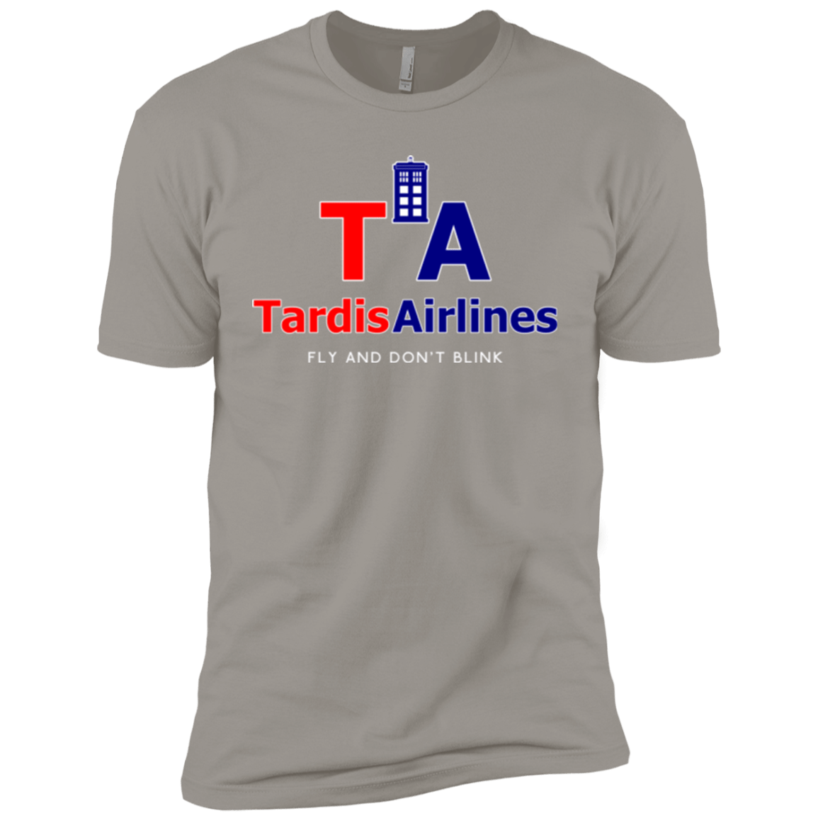 T-Shirts Light Grey / YXS Tardis Airlines Boys Premium T-Shirt