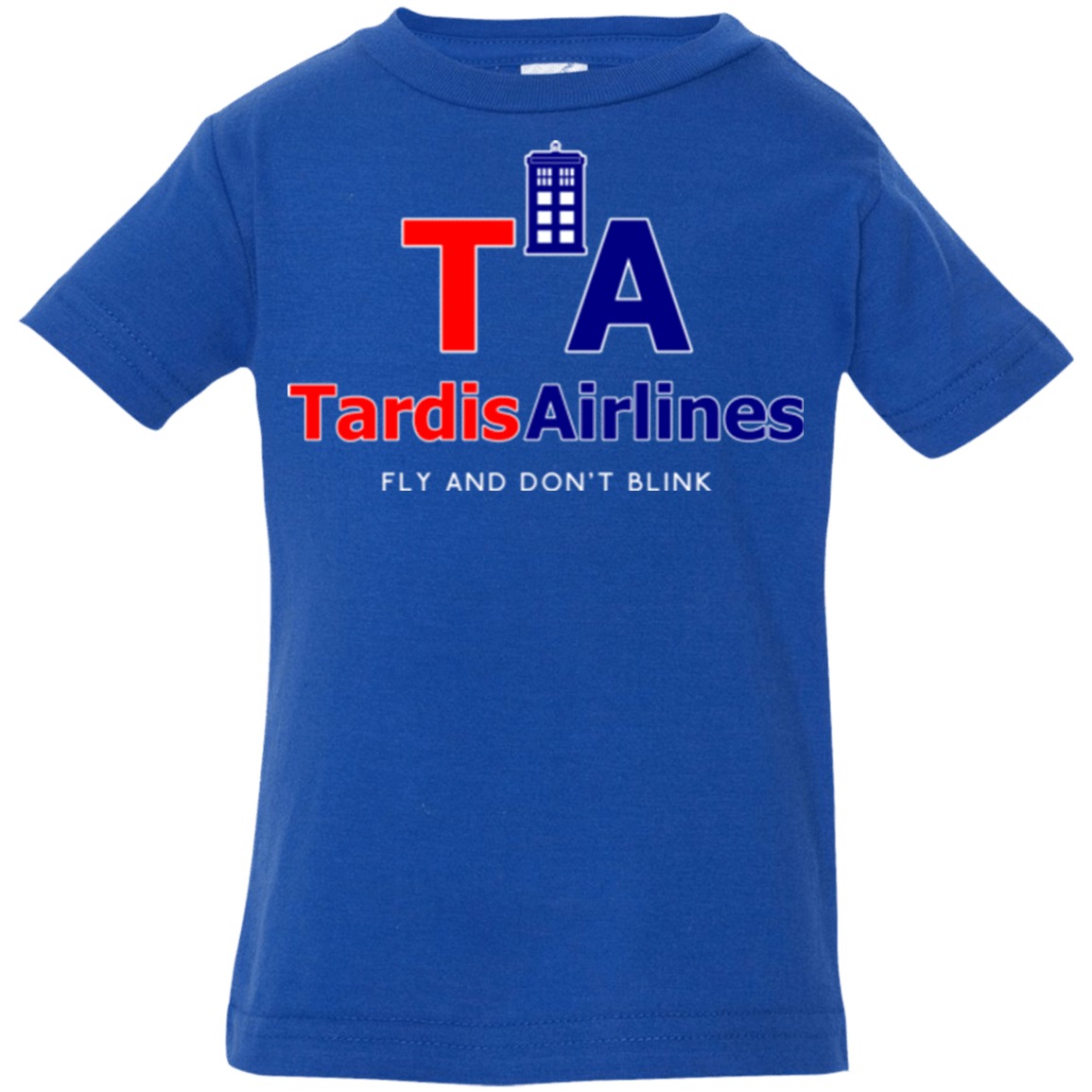 T-Shirts Royal / 6 Months Tardis Airlines Infant Premium T-Shirt