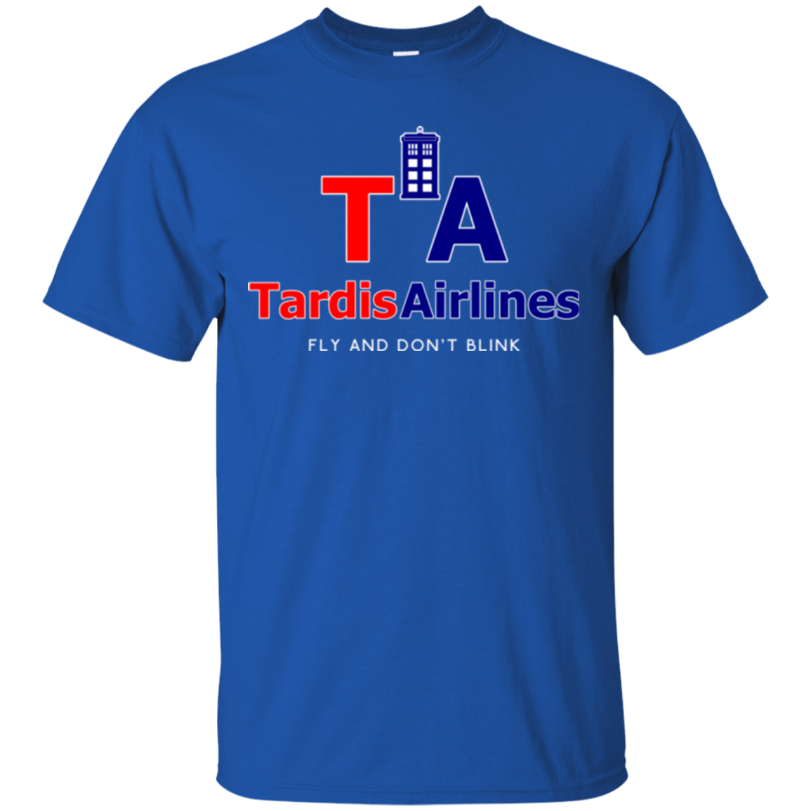 T-Shirts Royal / Small Tardis Airlines T-Shirt