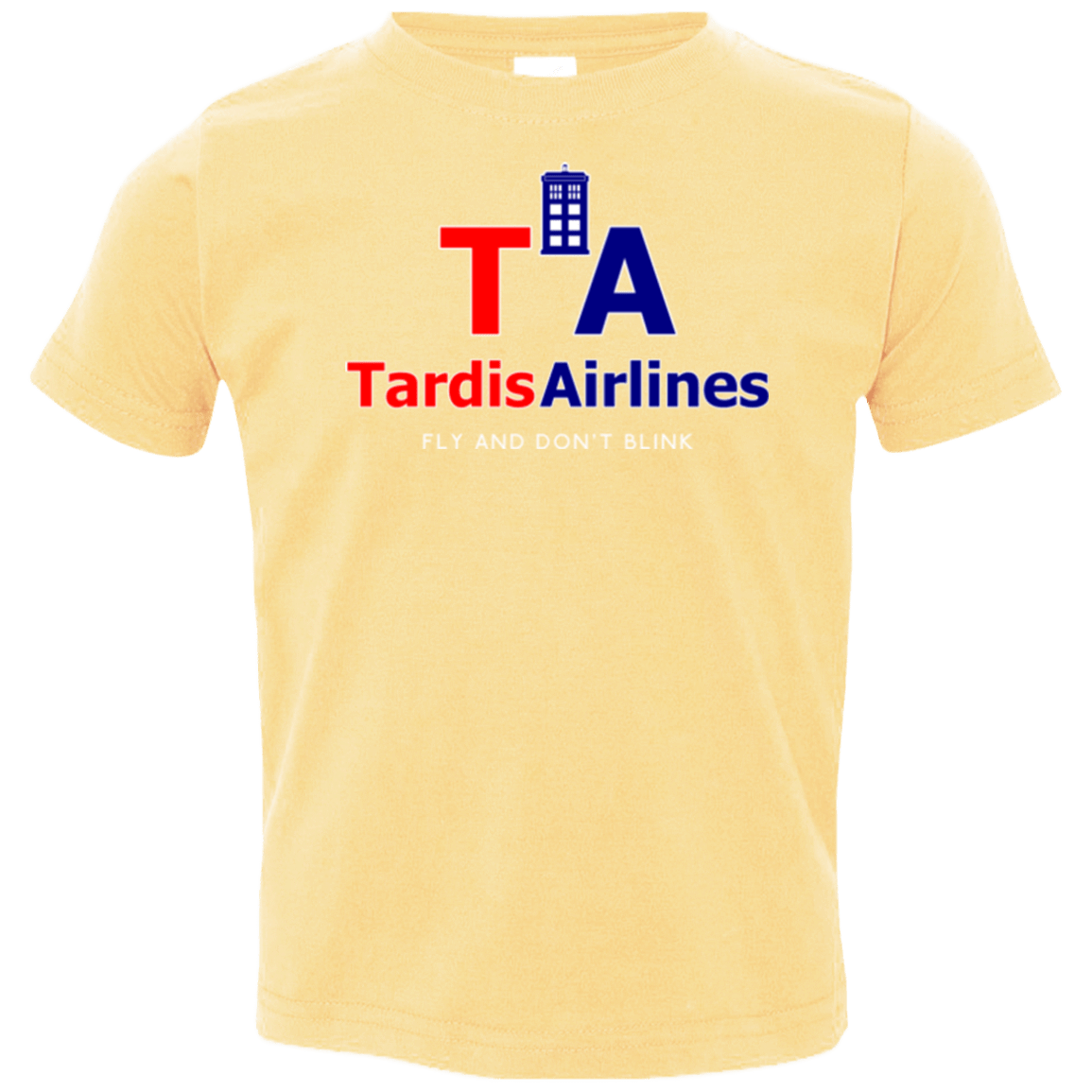 T-Shirts Butter / 2T Tardis Airlines Toddler Premium T-Shirt