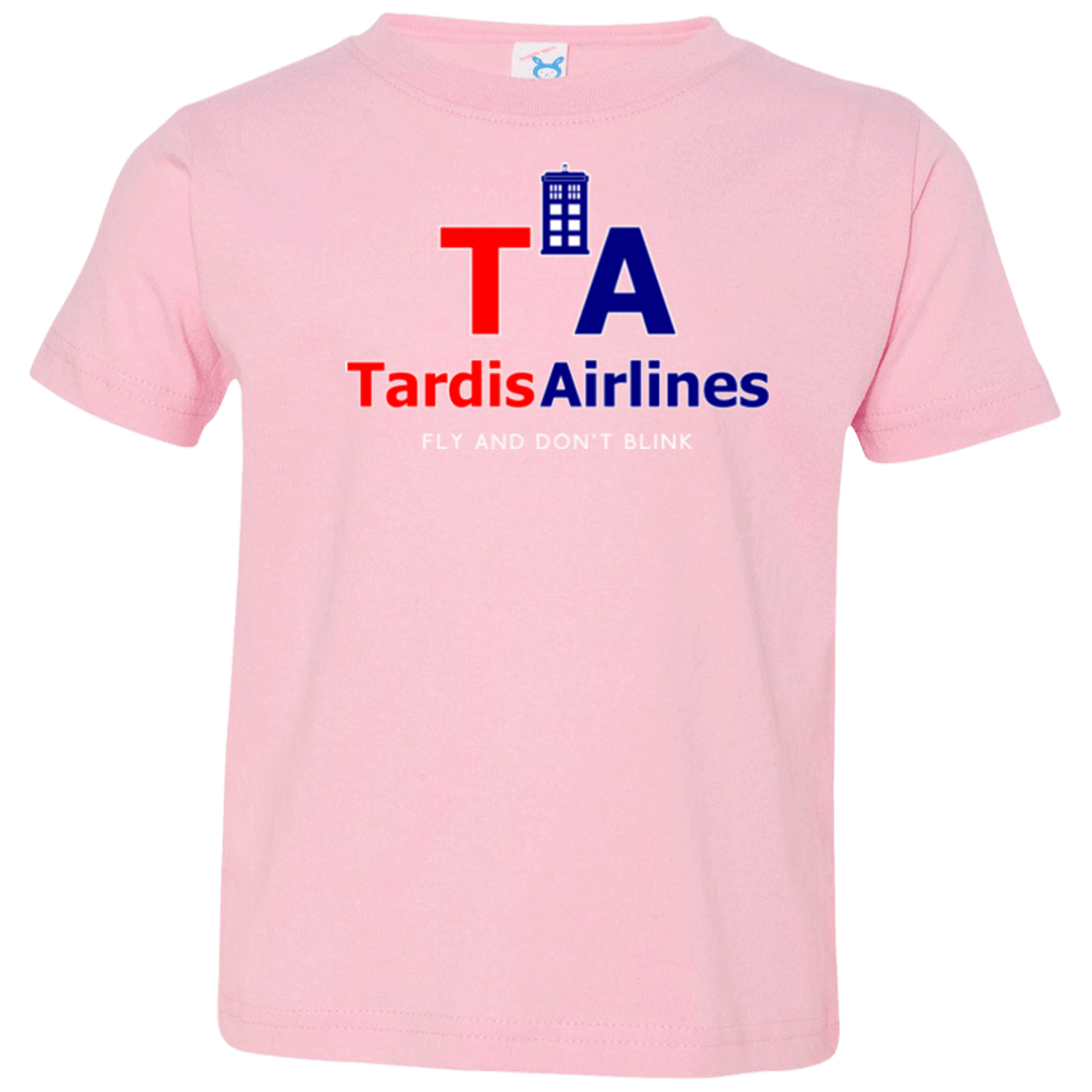 T-Shirts Pink / 2T Tardis Airlines Toddler Premium T-Shirt