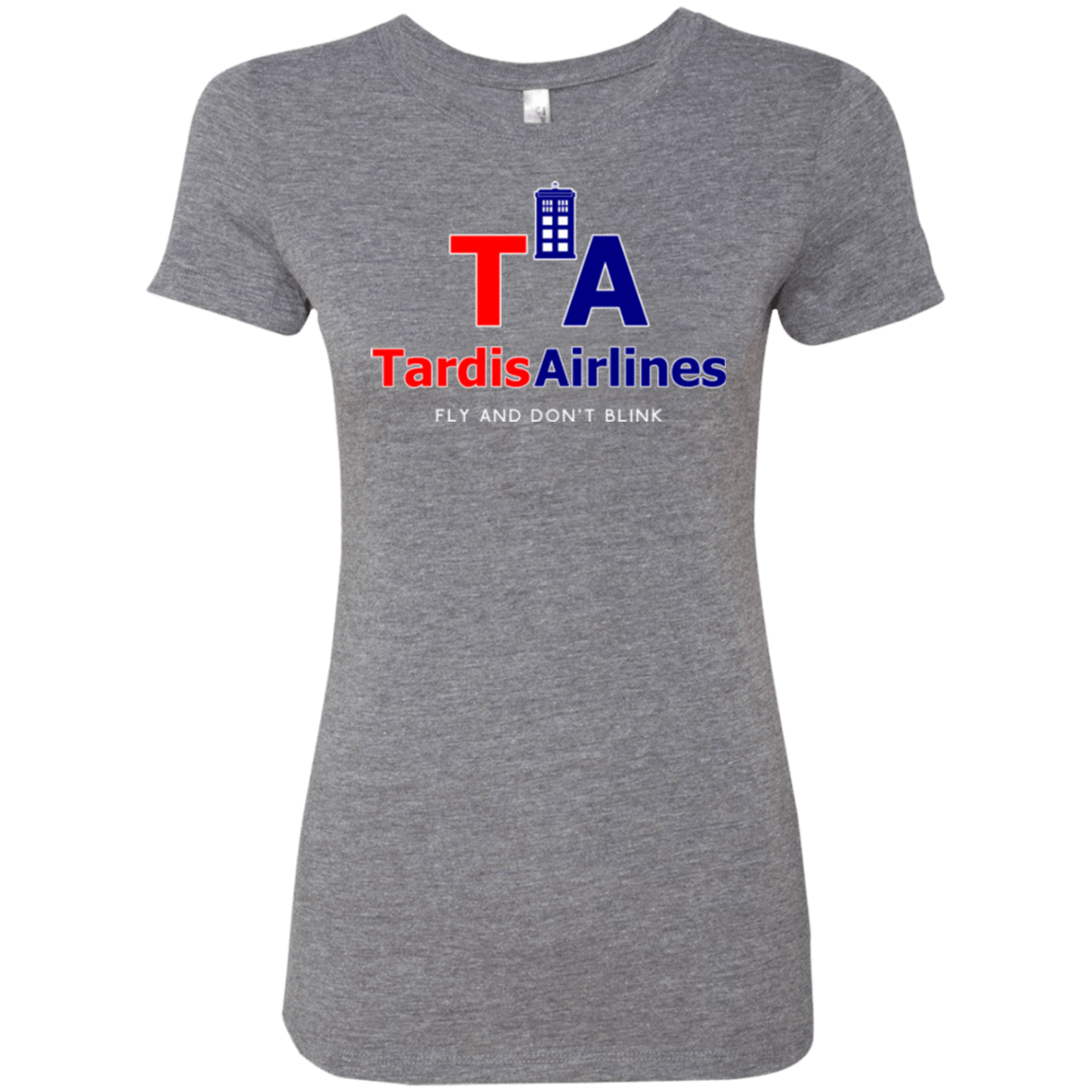 T-Shirts Premium Heather / Small Tardis Airlines Women's Triblend T-Shirt