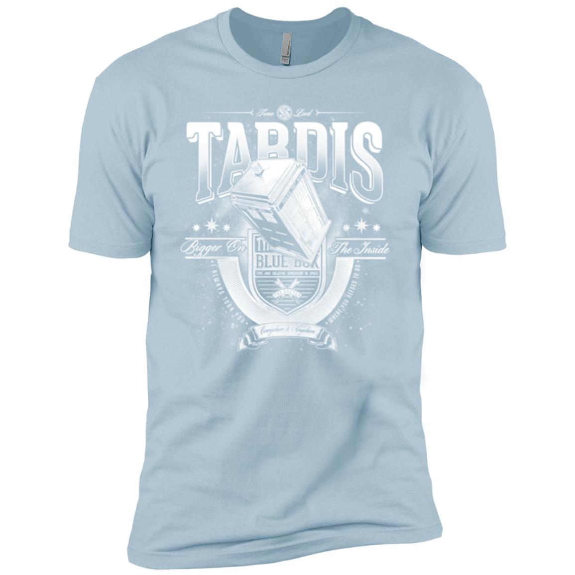 T-Shirts Light Blue / YXS Tardis Boys Premium T-Shirt