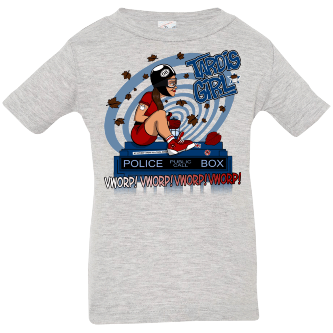 T-Shirts Heather / 6 Months Tardis Girl Infant PremiumT-Shirt