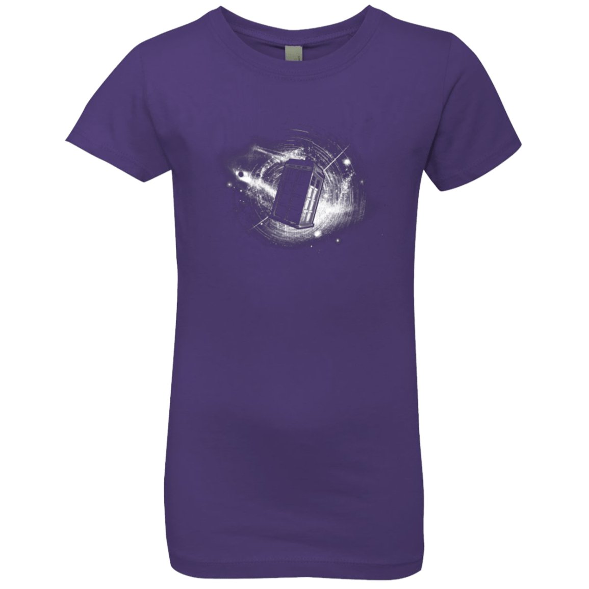 T-Shirts Purple Rush / YXS Tardis Girls Premium T-Shirt