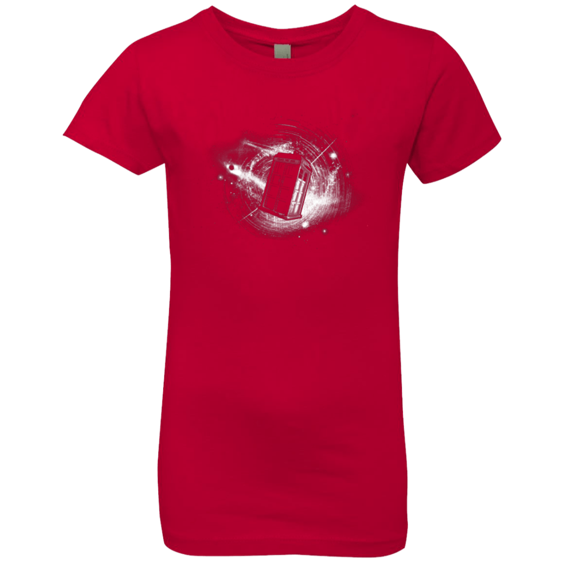 T-Shirts Red / YXS Tardis Girls Premium T-Shirt