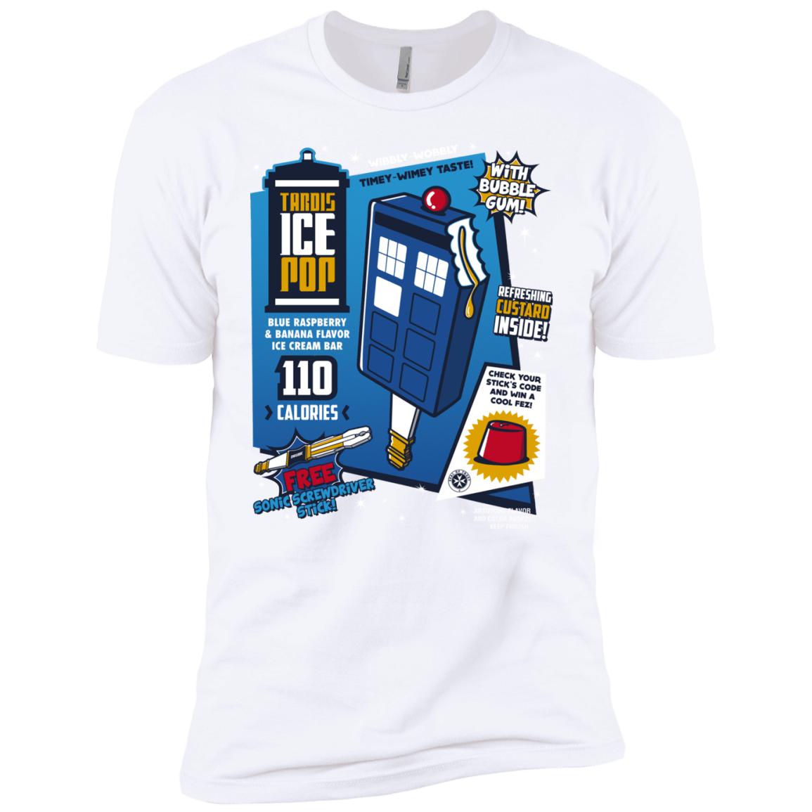 Tardis Ice Pop Boys Premium T-Shirt
