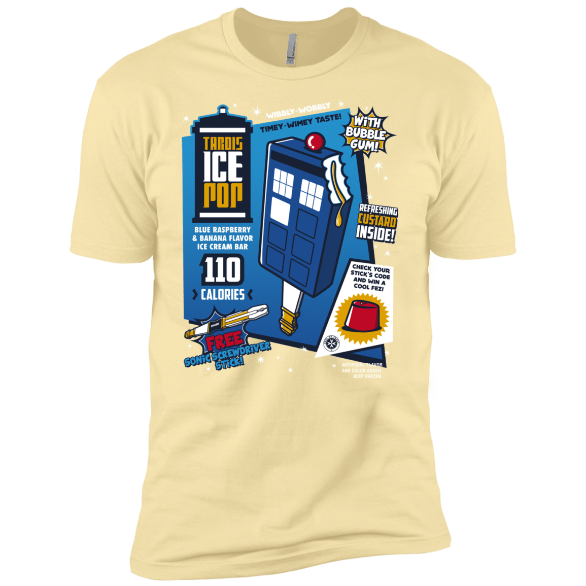 Tardis Ice Pop Men's Premium T-Shirt