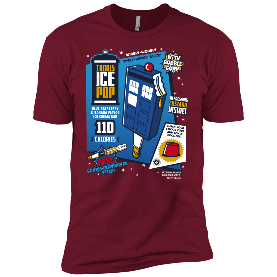 Tardis Ice Pop Men's Premium T-Shirt