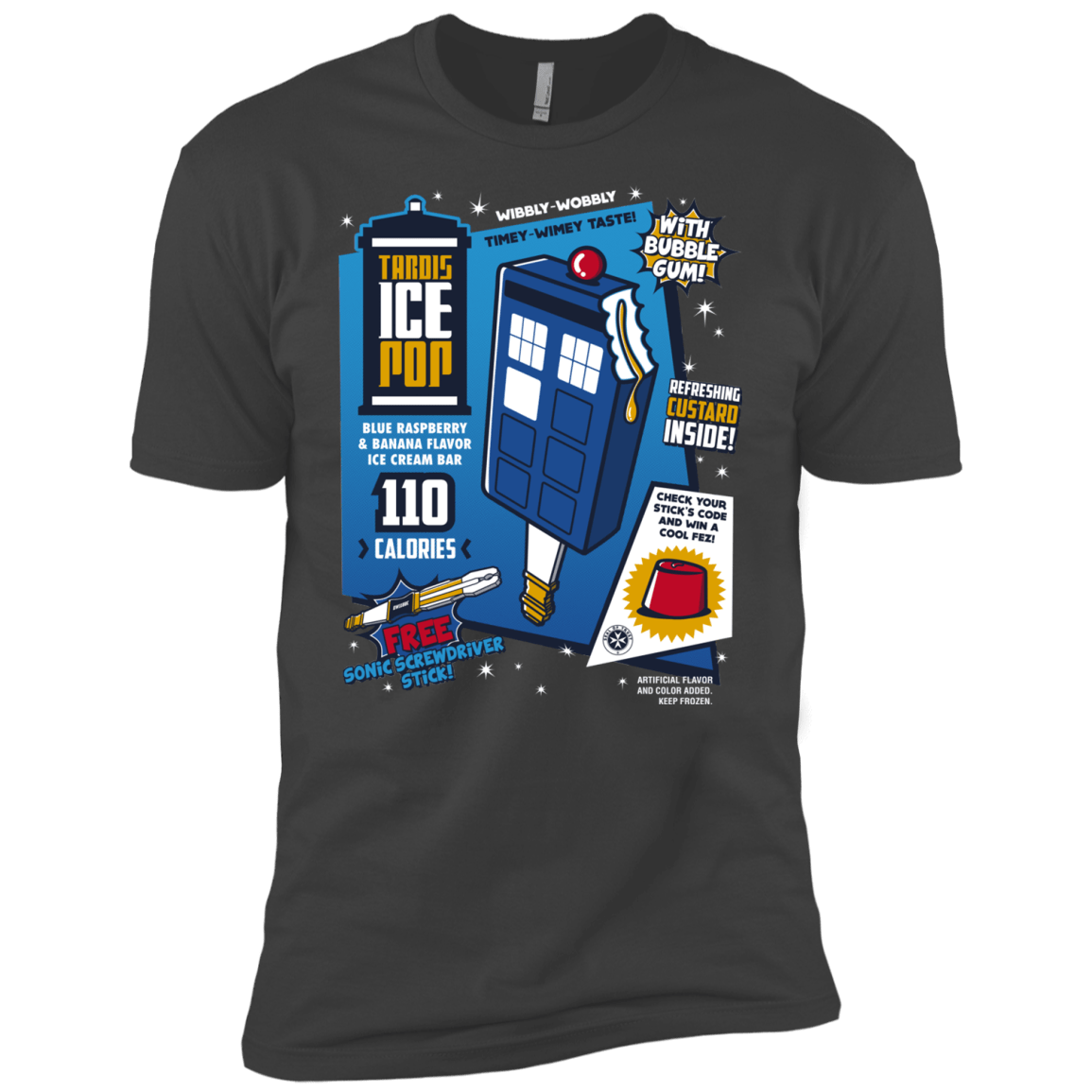 Tardis Ice Pop Men's Premium T-Shirt