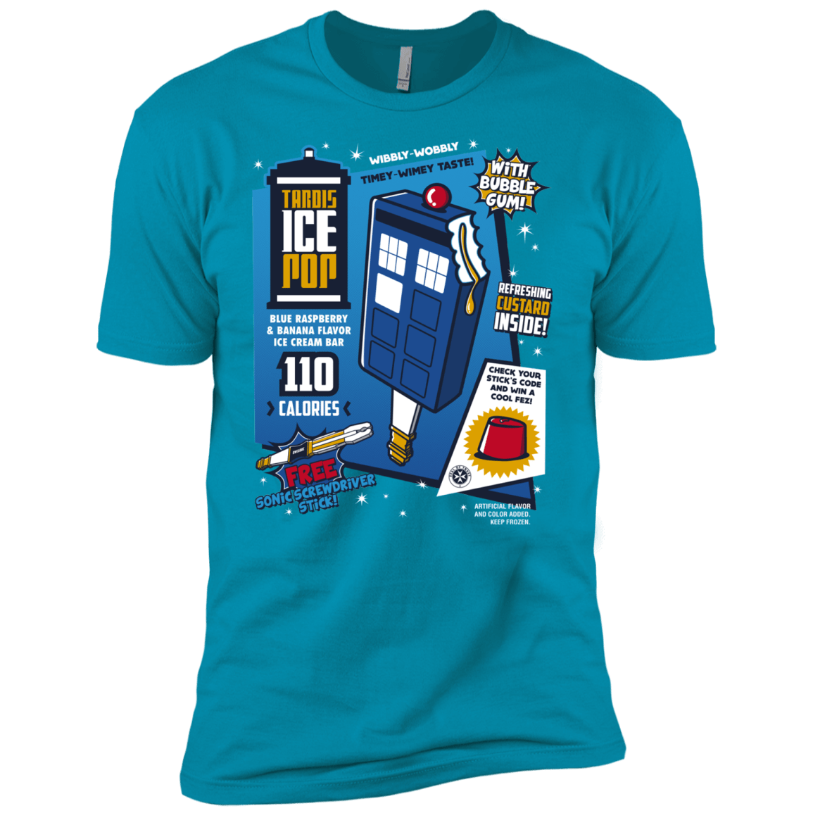 Tardis Ice Pop Men's Premium T-Shirt