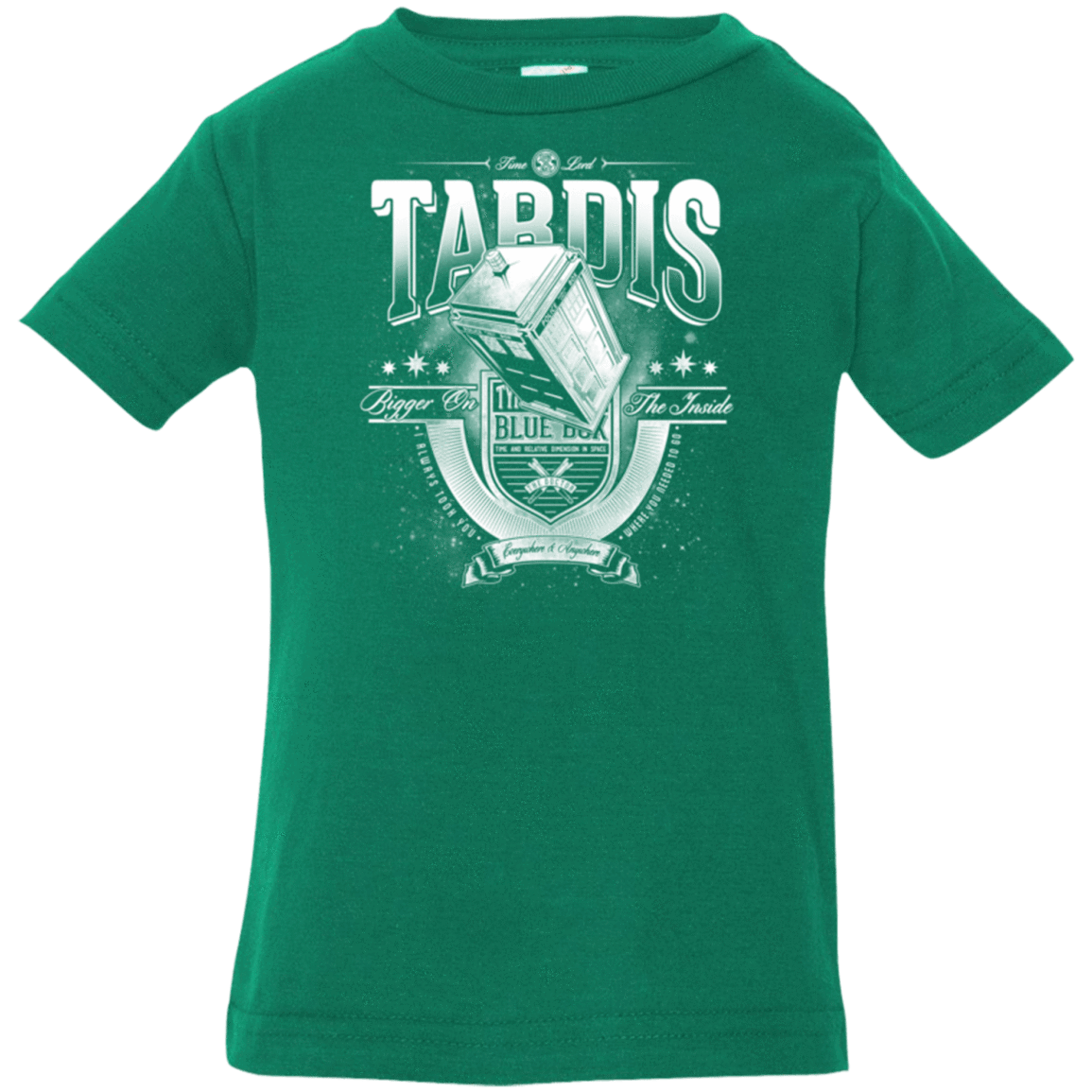 T-Shirts Kelly / 6 Months Tardis Infant Premium T-Shirt
