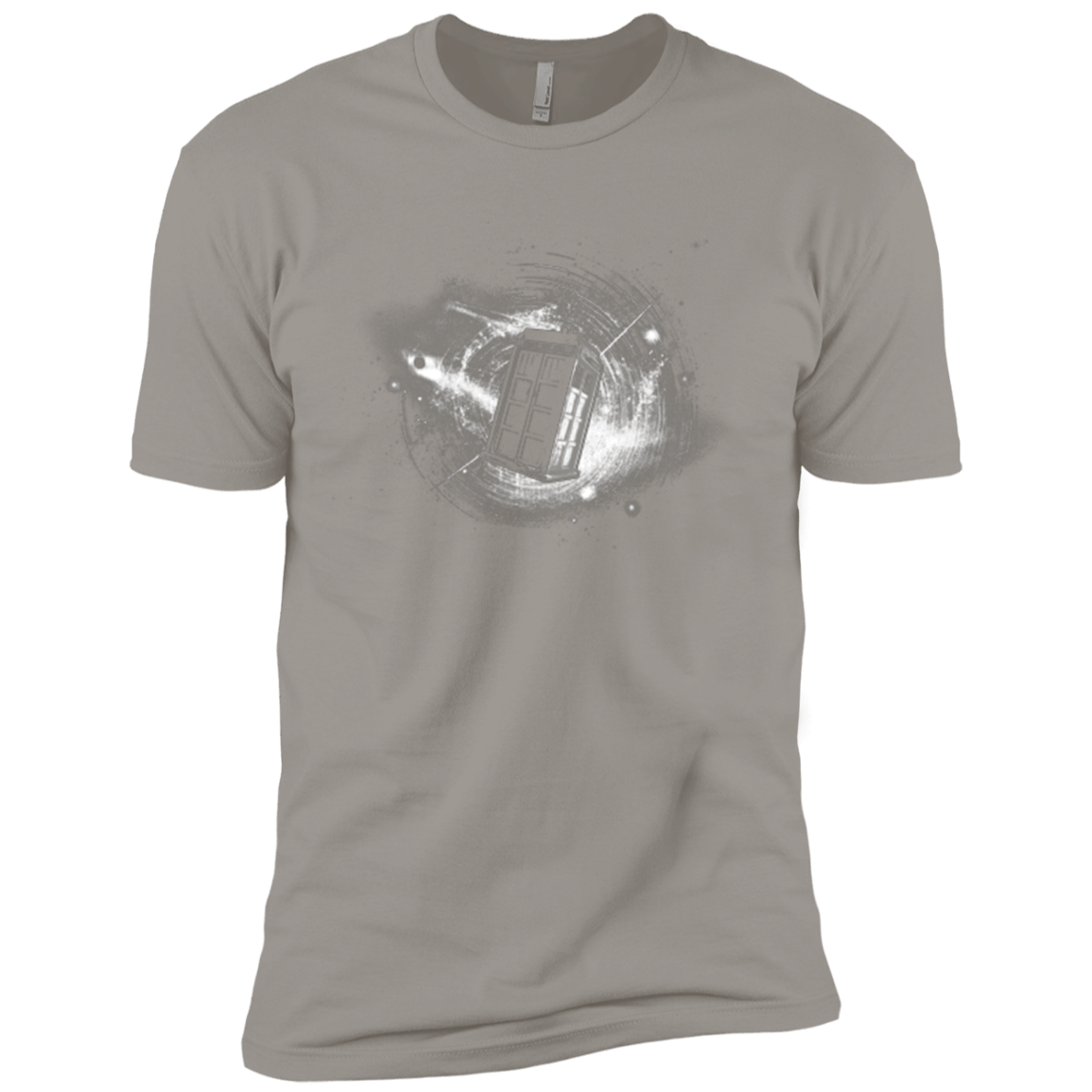 T-Shirts Light Grey / X-Small Tardis Men's Premium T-Shirt