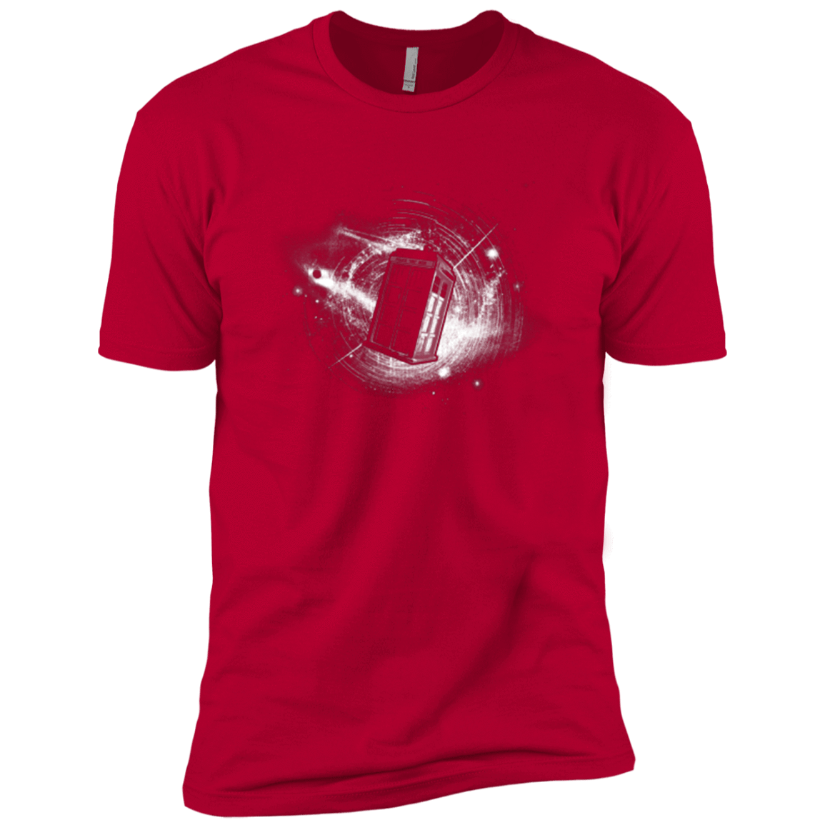 T-Shirts Red / X-Small Tardis Men's Premium T-Shirt