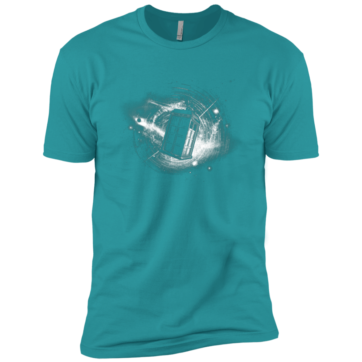 T-Shirts Tahiti Blue / X-Small Tardis Men's Premium T-Shirt