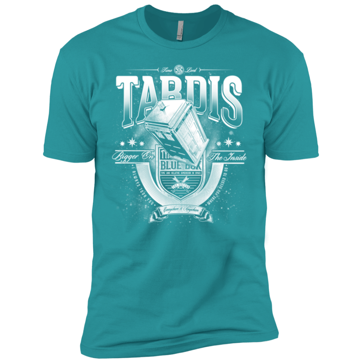 T-Shirts Tahiti Blue / X-Small Tardis Men's Premium T-Shirt