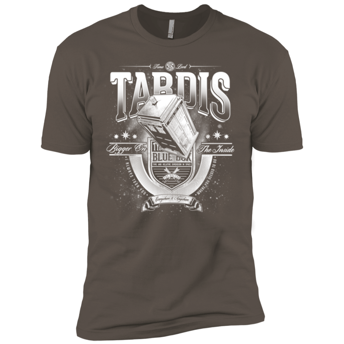 T-Shirts Warm Grey / X-Small Tardis Men's Premium T-Shirt