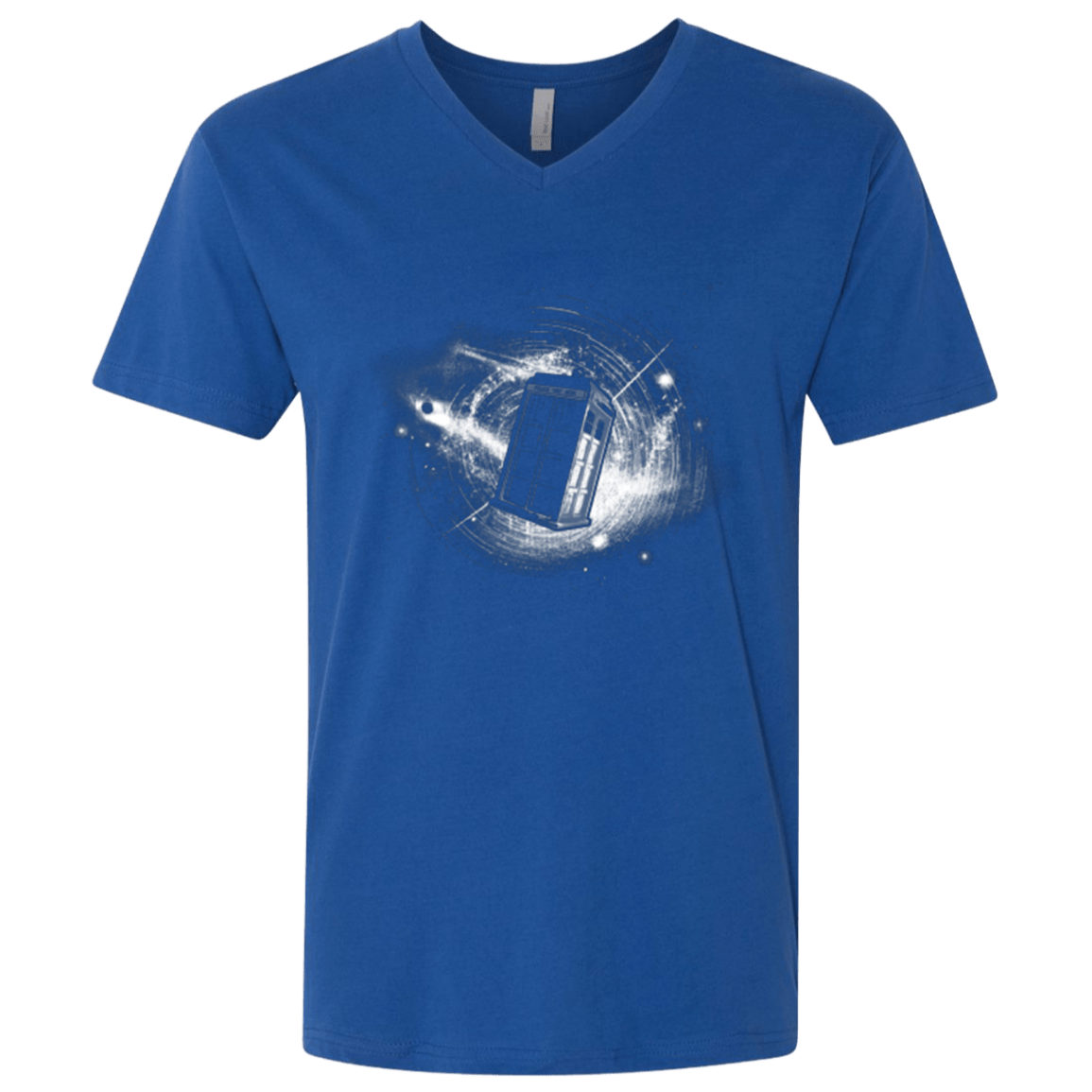 T-Shirts Royal / X-Small Tardis Men's Premium V-Neck