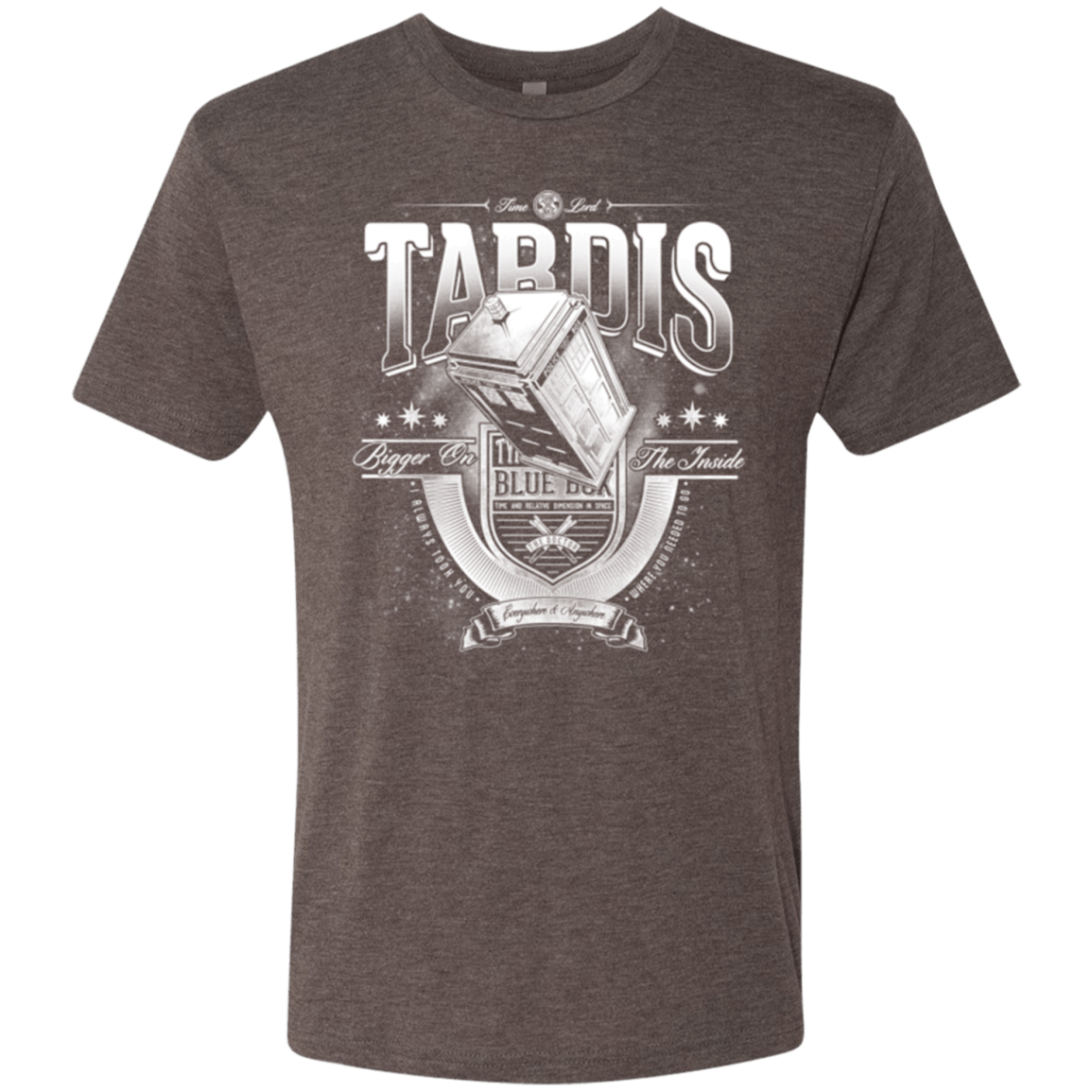 T-Shirts Macchiato / Small Tardis Men's Triblend T-Shirt
