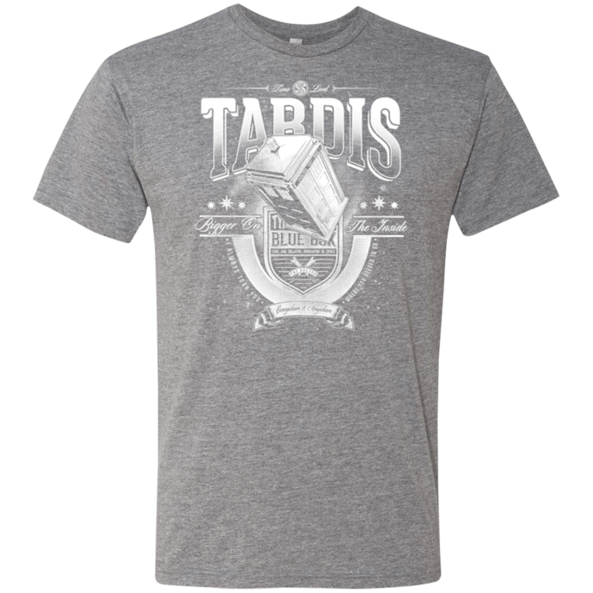 T-Shirts Premium Heather / Small Tardis Men's Triblend T-Shirt