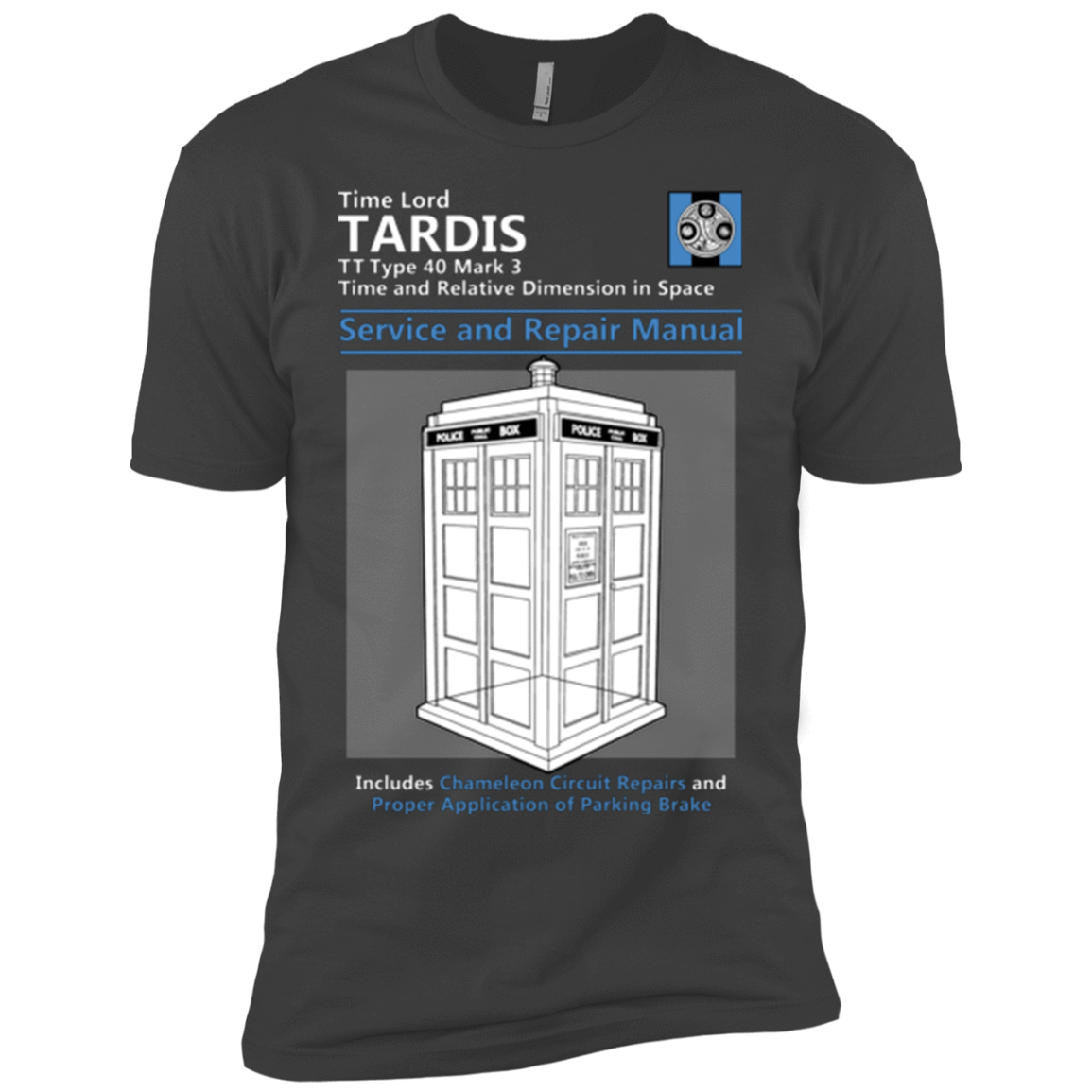 T-Shirts Heavy Metal / YXS TARDIS SERVICE AND REPAIR MANUAL Boys Premium T-Shirt