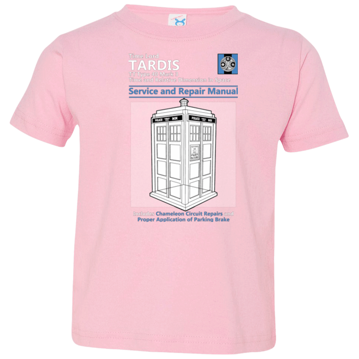 T-Shirts Pink / 2T TARDIS SERVICE AND REPAIR MANUAL Toddler Premium T-Shirt