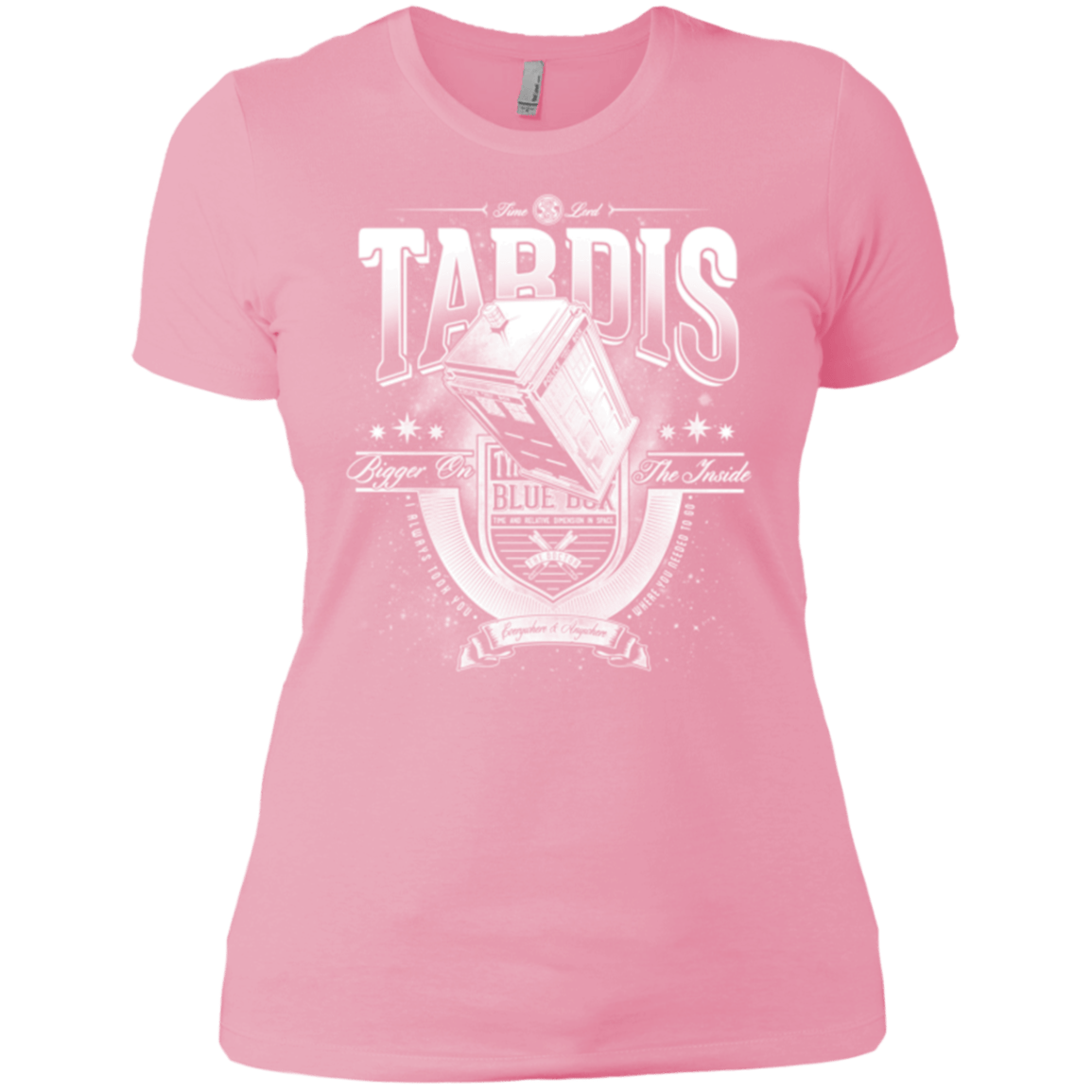 T-Shirts Light Pink / X-Small Tardis Women's Premium T-Shirt