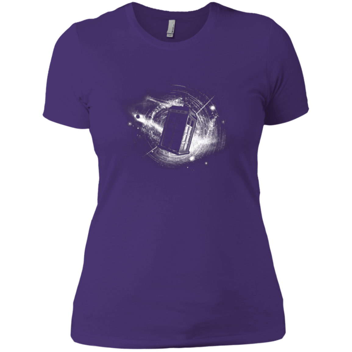 T-Shirts Purple / X-Small Tardis Women's Premium T-Shirt