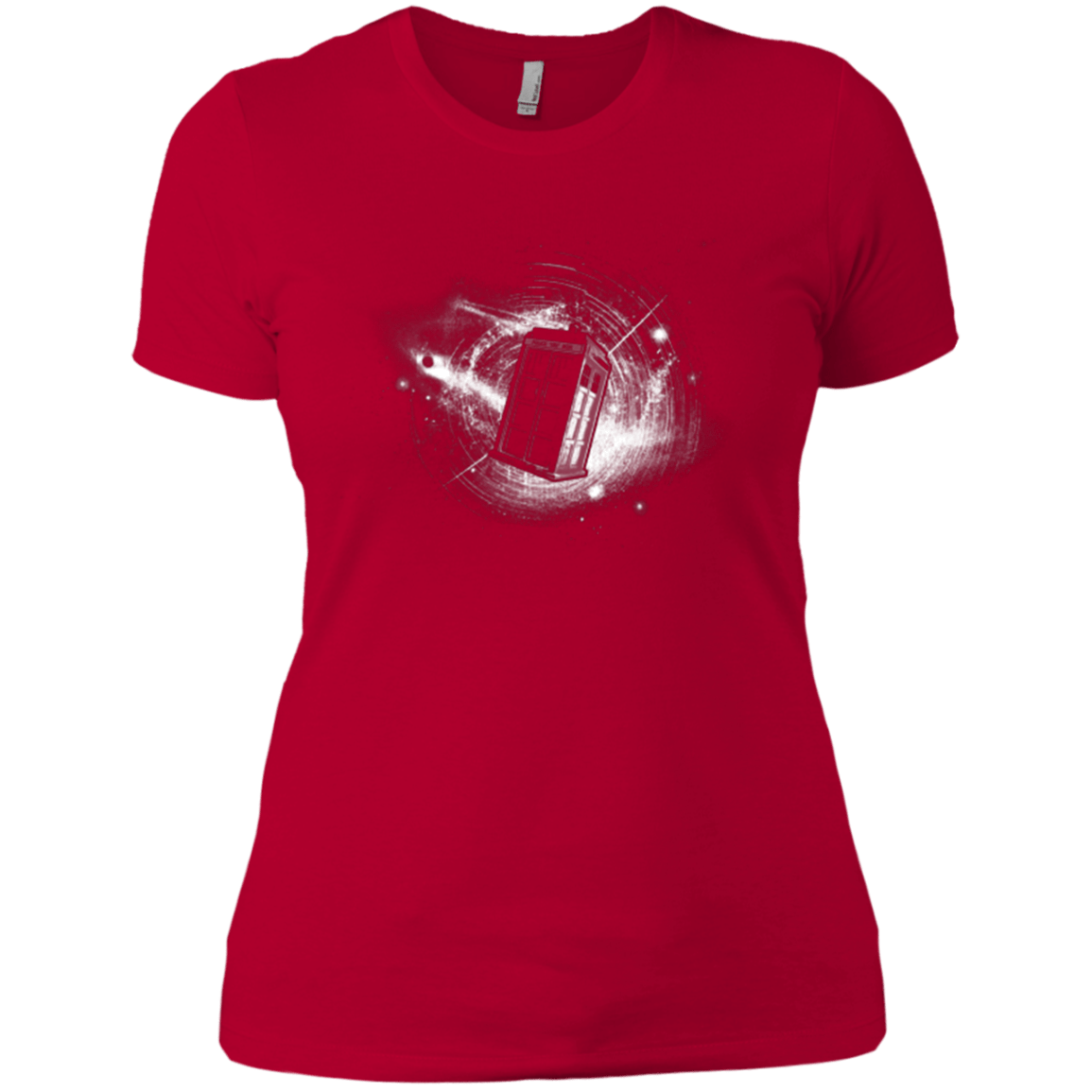 T-Shirts Red / X-Small Tardis Women's Premium T-Shirt