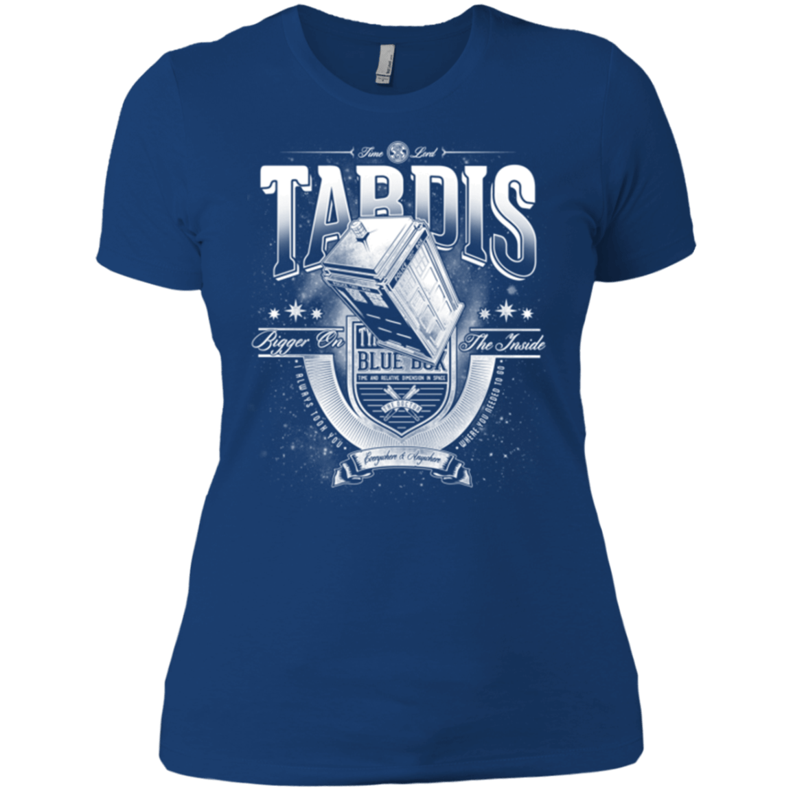 T-Shirts Royal / X-Small Tardis Women's Premium T-Shirt